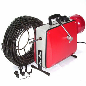 Rohrreinigungsgerät 500 Watt Abflussreiniger bis 20 Meter Rohrreiniger, 16 mm Spirale. Nettopreis 329,- €