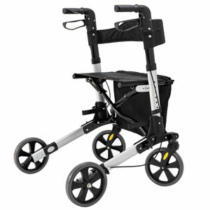 Rollator mit Alurahmen, modern, klappbar, Leichtgewichtsrollator als Laufhilfe, Gehhilfe
