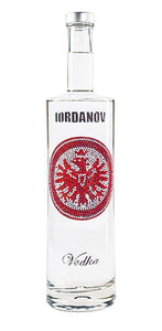 1,0 Liter Iordanov Vodka Eintracht Frankfurt Edition aus ca. 1400 Kristallen