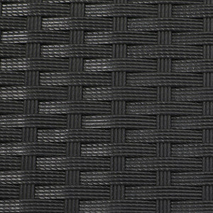Luxus-Pavillon 3x3m aus robustem Polyrattan. Dauerhaft aufstellbar. UV-beständig. Schwarz oder Beige.