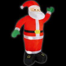 Laden Sie das Bild in den Galerie-Viewer, Weihnachtsmann - Nikolaus, aufblasbar. Von groß bis riesig. Bester Blickfänger. 1,95 - 8,20 Meter Höhe.