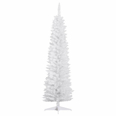 Tannenbaum Weihnachtsbaum Christbaum ohne Deko, weiß, 180 cm