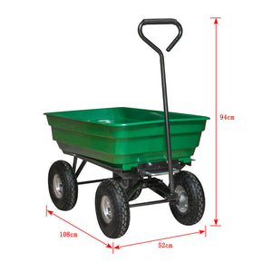 Transportwagen (kippbar), Gartenwagen, Montagewagen bis 200 Kilo