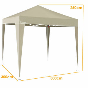 Faltpavillons, ganz einfach aufzustellen, 3 x 3 Meter, 6 Farben