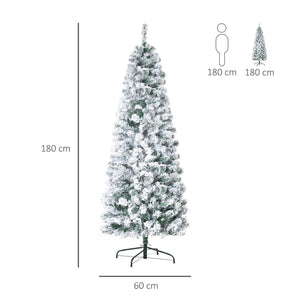 Weihnachtsbaum Tannenbaum Christbaum LED Lichtfaser Stern, grünweiß, 180 cm