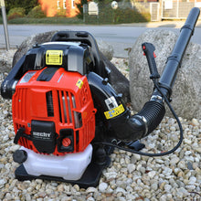 Laden Sie das Bild in den Galerie-Viewer, Profi Motor - Laubbläser, 3 PS - Leiser 4-Takt-Motor.