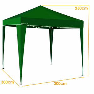 Faltpavillons, ganz einfach aufzustellen, 3 x 3 Meter, 6 Farben