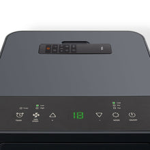 Laden Sie das Bild in den Galerie-Viewer, Mobile Klimaanlage 2100 Watt, 7000 BTU, R290. Farbe: Dunkelgrau. (Nettopreis 249,-)