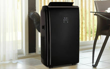 Laden Sie das Bild in den Galerie-Viewer, Mobile Klimaanlage 2600 Watt, 9000 BTU, R290. Farbe: Dunkelgrau. (Nettopreis 299,-)