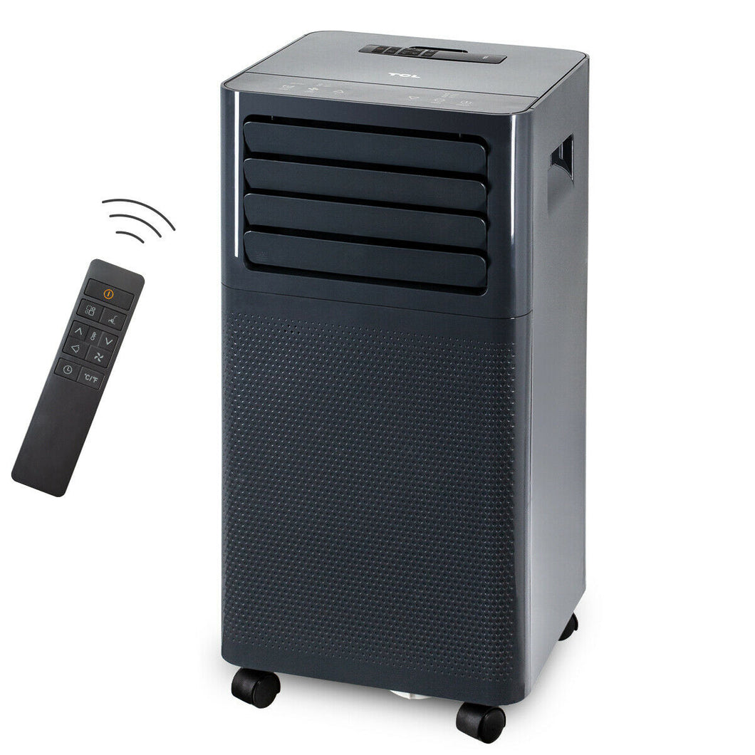 Mobile Klimaanlage 2100 Watt, 7000 BTU, R290. Farbe: Dunkelgrau. (Nettopreis 249,-)