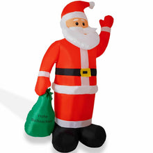 Laden Sie das Bild in den Galerie-Viewer, Weihnachtsmann - Nikolaus, aufblasbar. Von groß bis riesig. Bester Blickfänger. 1,95 - 8,20 Meter Höhe.