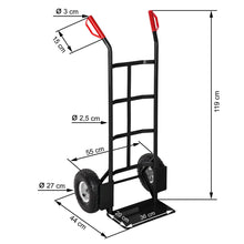 Laden Sie das Bild in den Galerie-Viewer, Profi-Sackkarre Transportkarre 200 kg