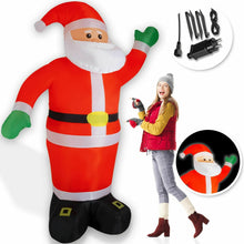 Laden Sie das Bild in den Galerie-Viewer, Weihnachtsmann - Nikolaus, aufblasbar. Von groß bis riesig. Bester Blickfänger. 1,95 - 8,20 Meter Höhe.