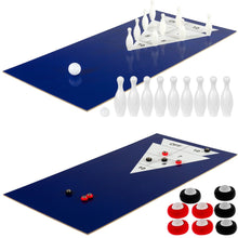 Laden Sie das Bild in den Galerie-Viewer, Multigame MEGA Tischkicker Tischfußball Spieletisch Mega 15 in 1, inkl. komplettem Zubehör, Spieltisch mit Kickertisch, Billardtisch, Tischtennis, Speed Hockey