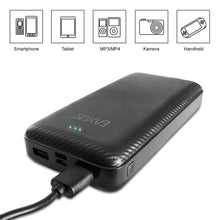 Laden Sie das Bild in den Galerie-Viewer, Neueste Powerbank 20.000 mAh. Extrem leistungsstark. Mit den neusten Anschlüssen. Für Smartphones und andere Geräte.