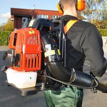 Laden Sie das Bild in den Galerie-Viewer, Profi Motor - Laubbläser, 3 PS - Leiser 4-Takt-Motor.