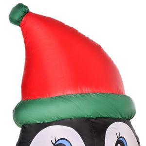 Aufblasbarer Pinguin, 160 cm mit LED-Beleuchtung. Weihnachten Deko Luftfigur