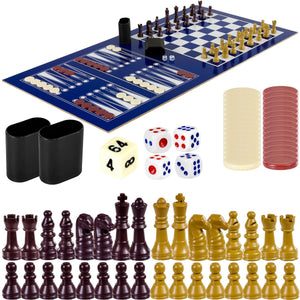 Multigame MEGA Tischkicker Tischfußball Spieletisch Mega 15 in 1, inkl. komplettem Zubehör, Spieltisch mit Kickertisch, Billardtisch, Tischtennis, Speed Hockey