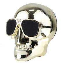 Laden Sie das Bild in den Galerie-Viewer, Totenkopf Skull - aktiver Bluetooth - Handy - Lautsprecher. Tragbar. Ideal am Schreibtisch, Garten, Urlaub, Auto usw.