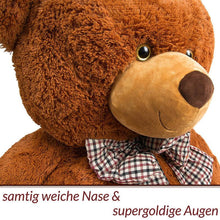 Laden Sie das Bild in den Galerie-Viewer, Teddys XXL 1,00 Meter und 1,40 Meter braun