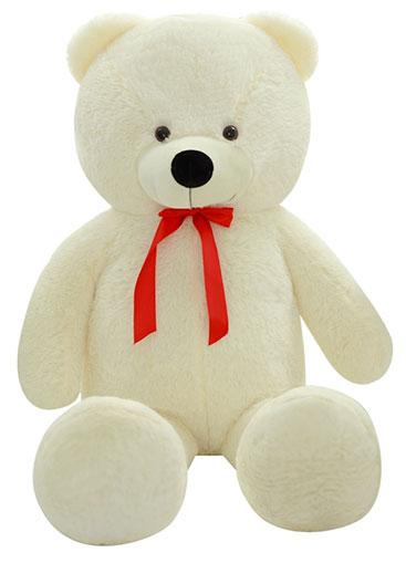 Teddys XXL 1,00 Meter und 1,40 Meter weiß