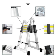 Laden Sie das Bild in den Galerie-Viewer, Teleskop-Klappleitern 320/380/440/500/560 cm