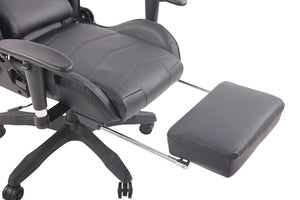 Massagesessel als Bürostuhl TURZO sportliches Design mit Liegefunktion