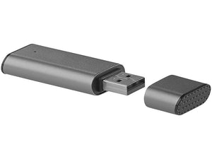 Aufnahmegerät im USB-Stick mit 8 GB: Digitaler Voice Recorder, geräuschaktivierte Aufnahme, 90 Std., Minispion, Wanze.