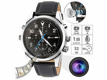 Video-Armbanduhr, Full HD, Nachtsicht, 4K-Fotos, Voicerecorder